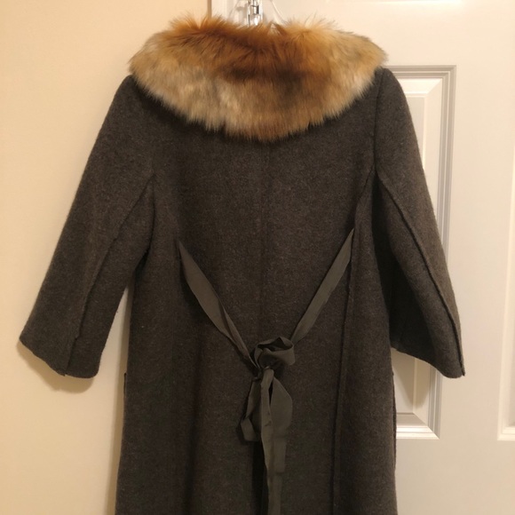 Wyeth by Todd Magill Gray Wool Coat Size S - Picture 4 of 11